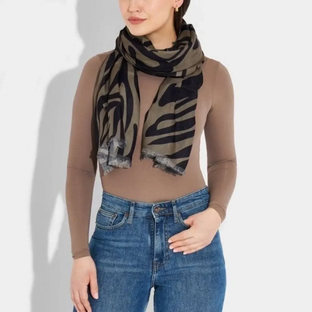 Katie Loxton Zebra Printed Scarf KLS500